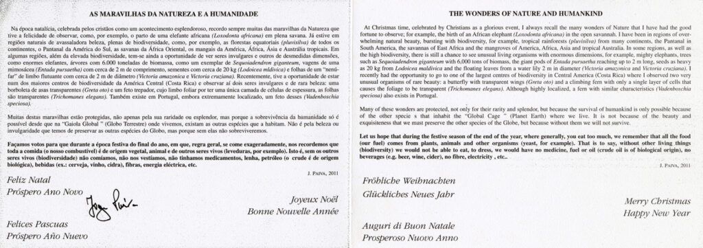 Exposição - 35 Postais de Natal de Jorge Paiva 2011 v