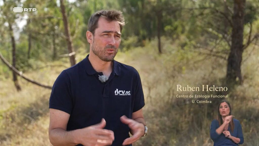 CFE research monitoring bird health in Portugal featured in Biosfera Captura de ecra 2025 11 03 144030