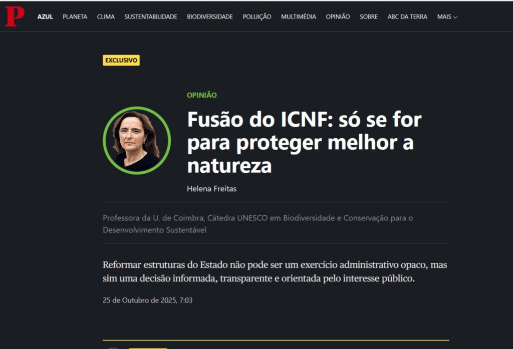 OPINIAO HELENA FREITAS PUBLICO FUSAO ICNF