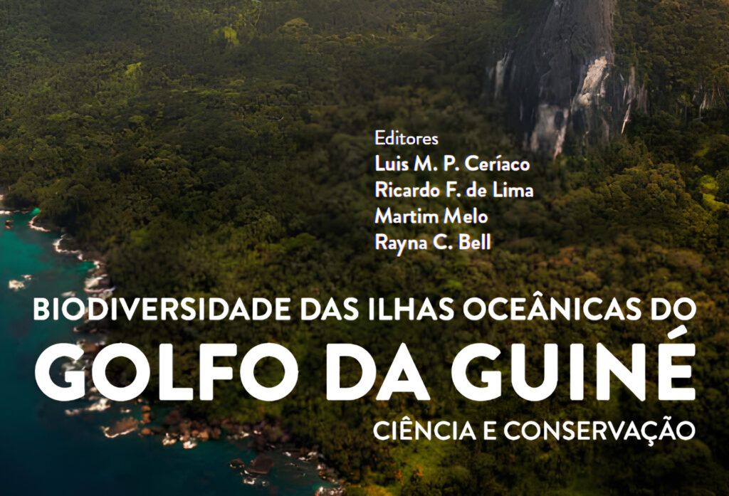 Portuguese Edition of Book on Gulf of Guinea Island Biodiversity Features Contributions from TERRA Researchers Imagem capa noticia livro guine