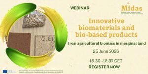 Webinar “Innovative biomaterials and bio-based products from agricultural biomass in marginal land”